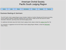Tablet Screenshot of aospacificsouth.org